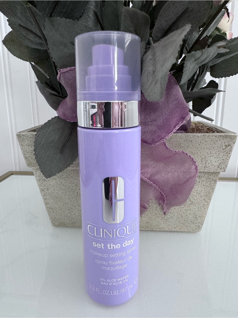 Clinique Set The Day Makeup Setting Spray - Lavender